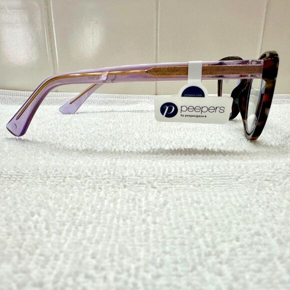 Peepers Readers Tribeca Peepfetti Purple Reading Glasses +2.50 • NEW WITH TAGS • - Picture 9 of 17